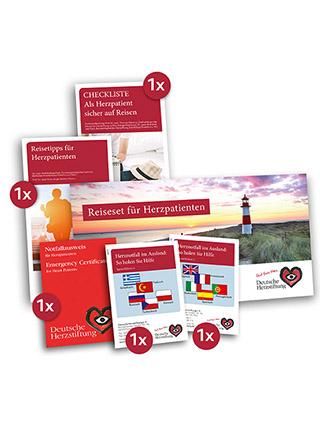 Reise-set-warenkorb